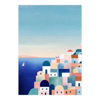 Santorini (Print Only)