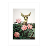 Japan, Doe in Blossom Bush (Print Only) thumbnail