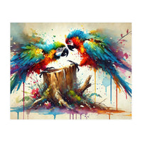 Tropical Macaw Pair (Print Only)