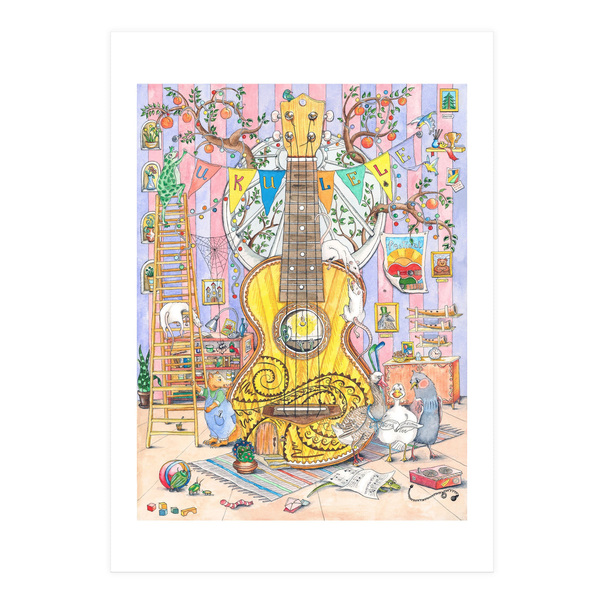 Musical Instruments - Ukulele (Print Only)