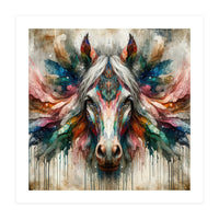 Ornate Horse Portrait (Print Only)