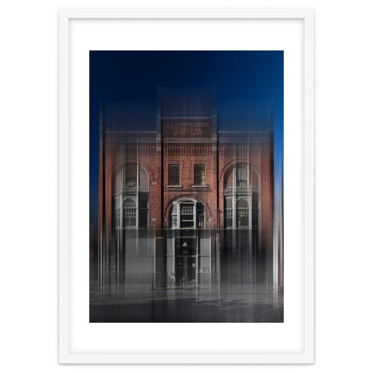 Joseph White Building No 7 Color Blur Version