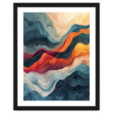 Abstract Flowing Mountain Landscape thumbnail