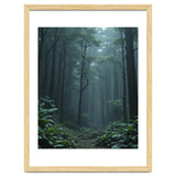 Ethereal Misty Forest in the Rain thumbnail
