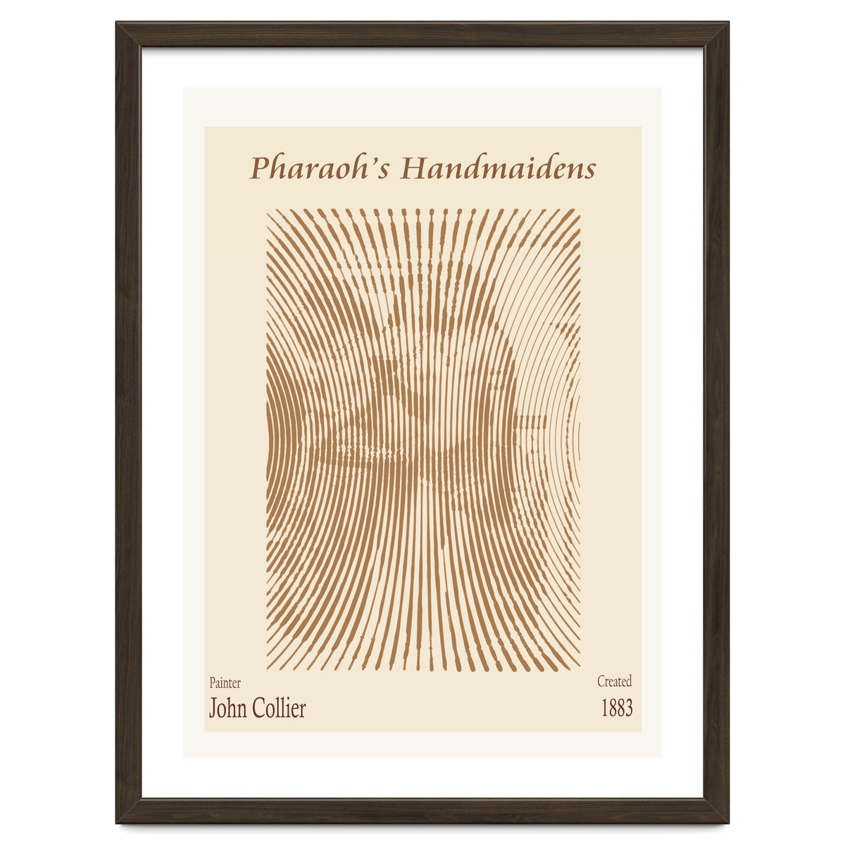 Pharaoh’s Handmaidens (1883) – John Collier (english, 1850 – 1934)