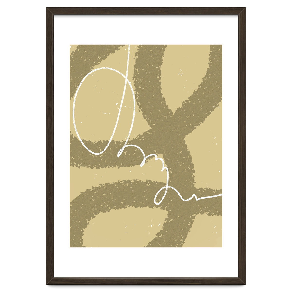 Dance of Lines on Sand Dunes