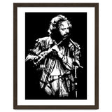 Ian Anderson Rock Music Legend in Grayscale 2 thumbnail