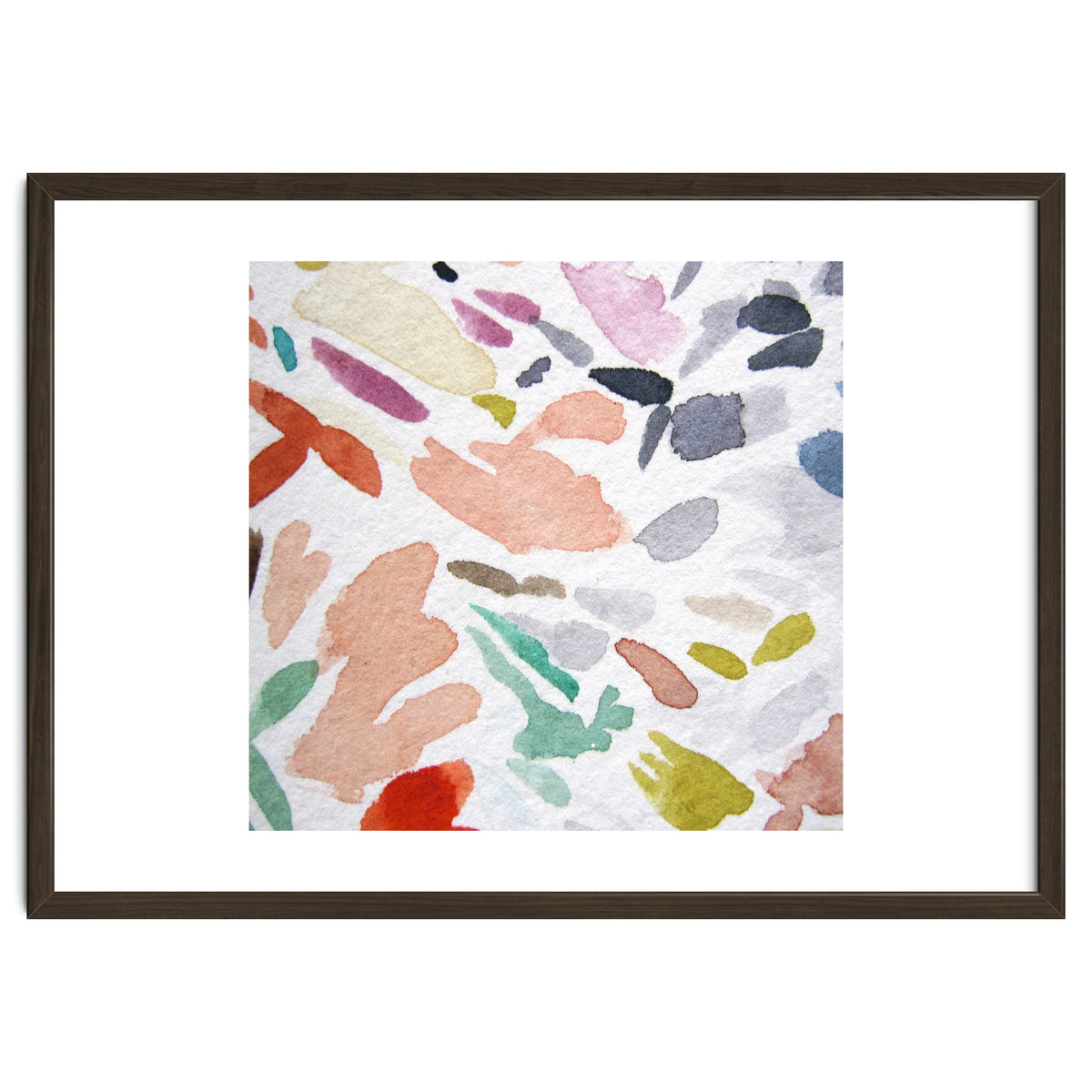 Abstract, Watercolor, Art Print, Viddy Pop The Mood Room