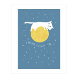 Flying cosmic cat (Print Only) thumbnail