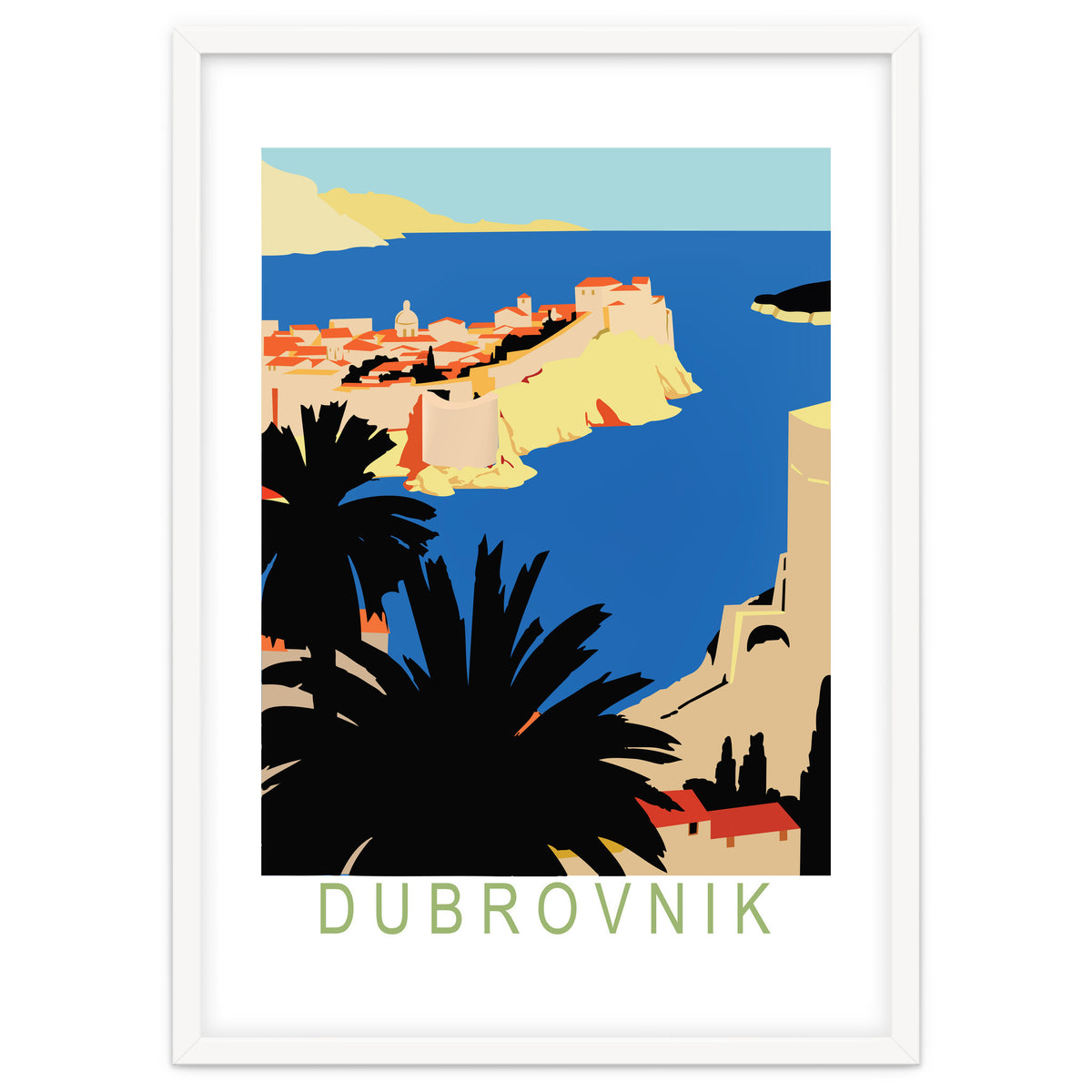 Dubrovnik, Adriatic Sea, Croatia