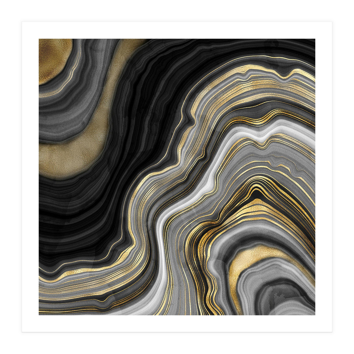 Agate Texture 10 (Print Only)