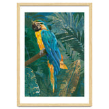 Macaw in the jungle thumbnail
