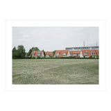 Red roof houses in the green field (Print Only) thumbnail