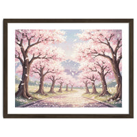 Sakura Path: Serene Cherry Blossom Avenue