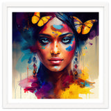Butterfly Crown Hindu Portrait thumbnail