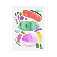 Watercolor Abstract Bold II (Print Only)