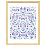 Bohemian Garden Blue Pattern thumbnail
