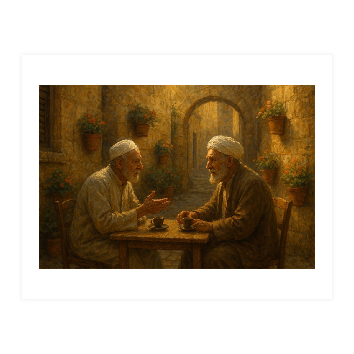 Quiet Conversation (Print Only)