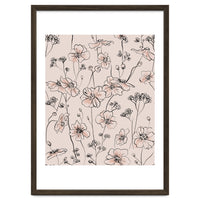 Wild Roses Floral Pattern