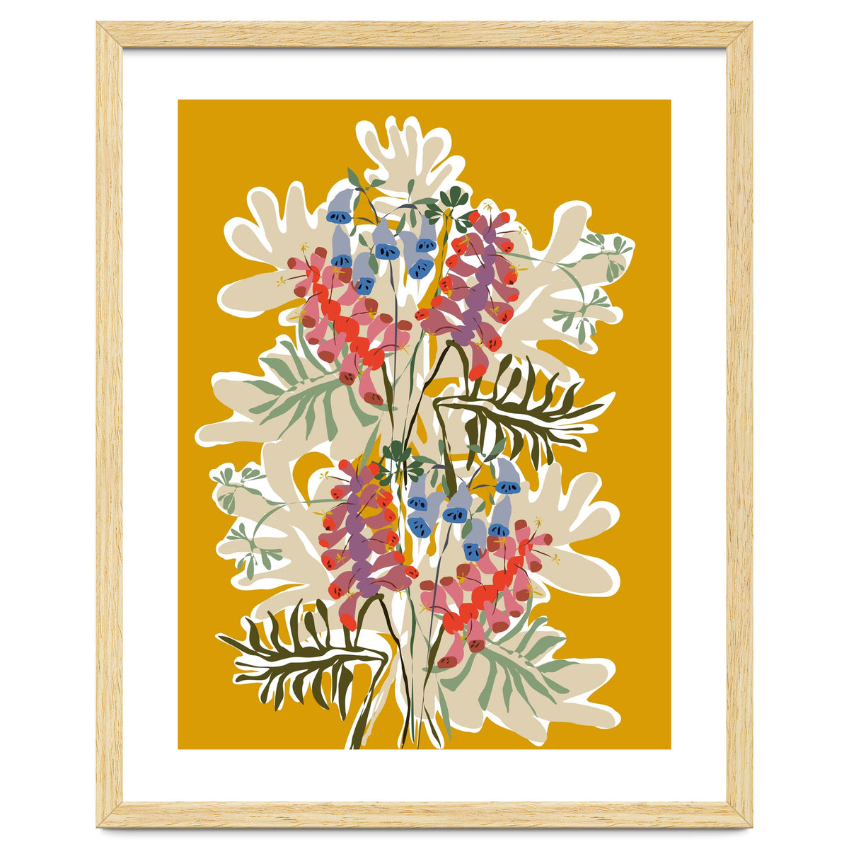 Foxglove Découpe Papier