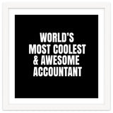 World's most coolest and awesome accountant thumbnail