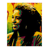 Angela Davis Colorful abstract Art (Print Only) thumbnail