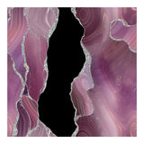 Mauve & Silver Agate Texture 01  (Print Only) thumbnail
