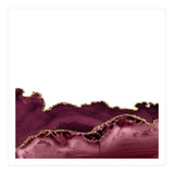 Burgundy & Gold Agate Texture 30  (Print Only) thumbnail