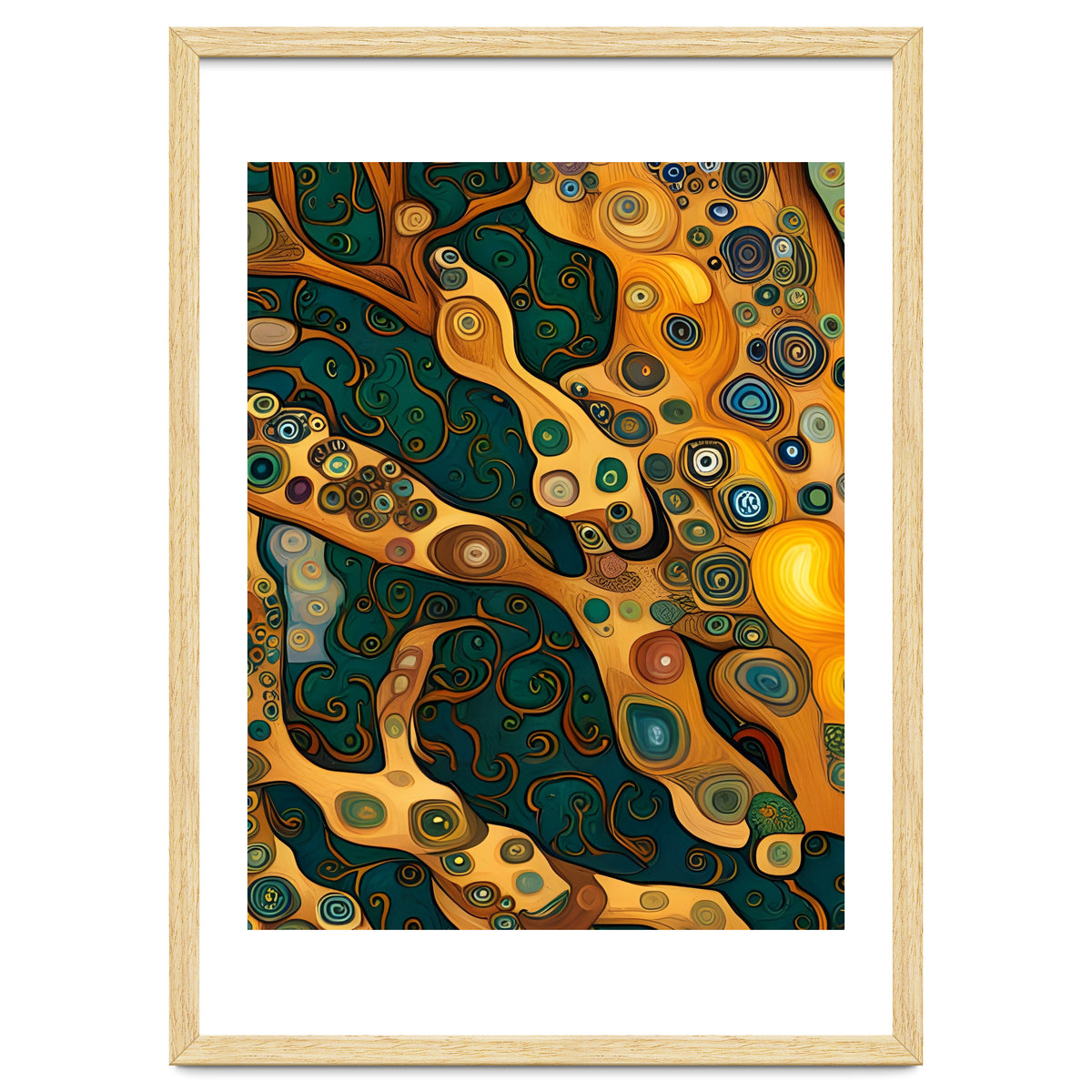 Artificial Masterworks - Klimt van Gogh