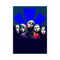 OASIS British Rock Band Art WPAP Trending Now (Print Only)