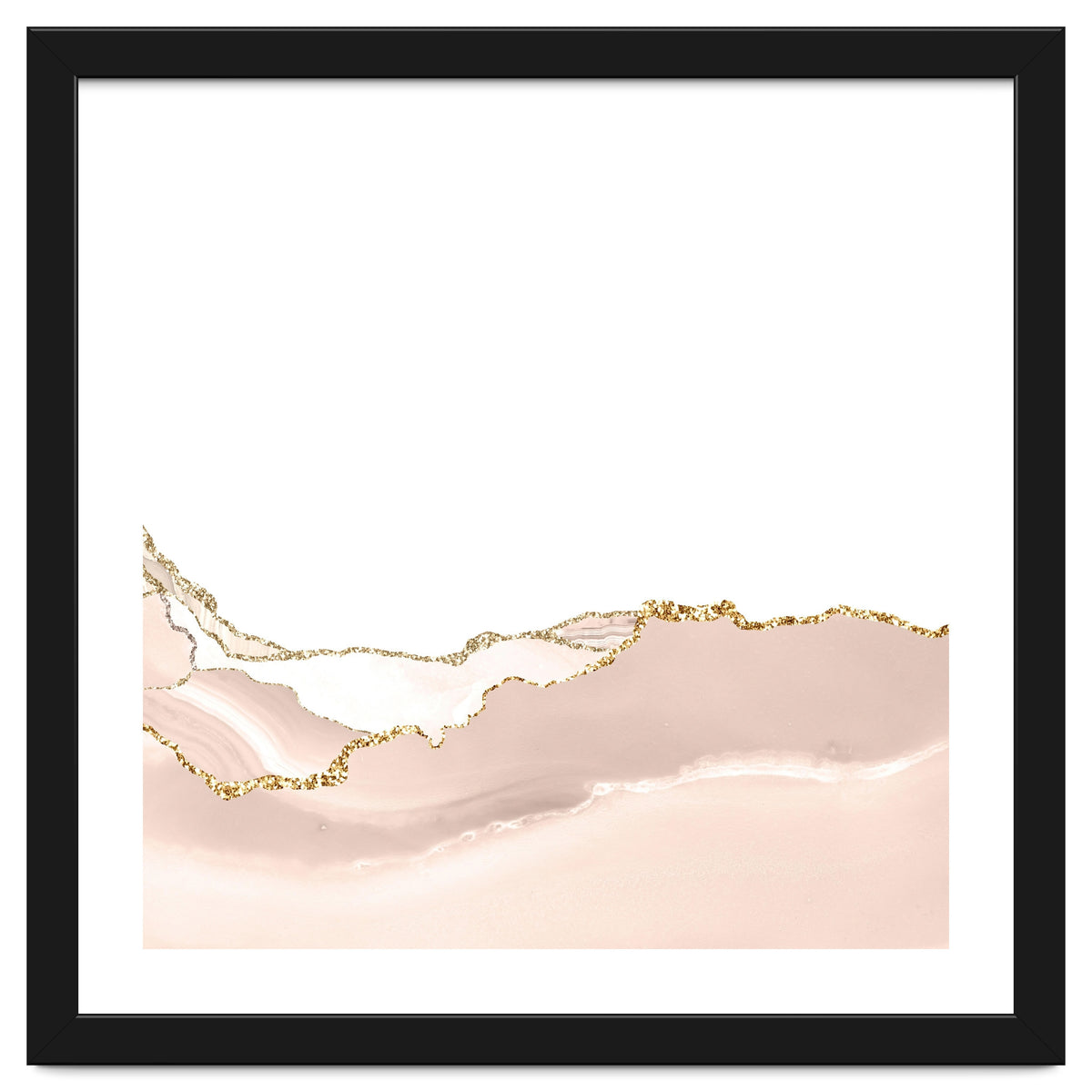 Ivory & Gold Agate Texture 07