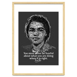 Rosa Parks  American Activist Legend in Scribble Art thumbnail