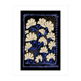 Klimts blooming  black (Print Only) thumbnail