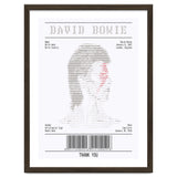 Receipt Art David Bowie thumbnail