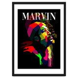 Marvin Gaye RNB Singer Pop Art WPAP thumbnail
