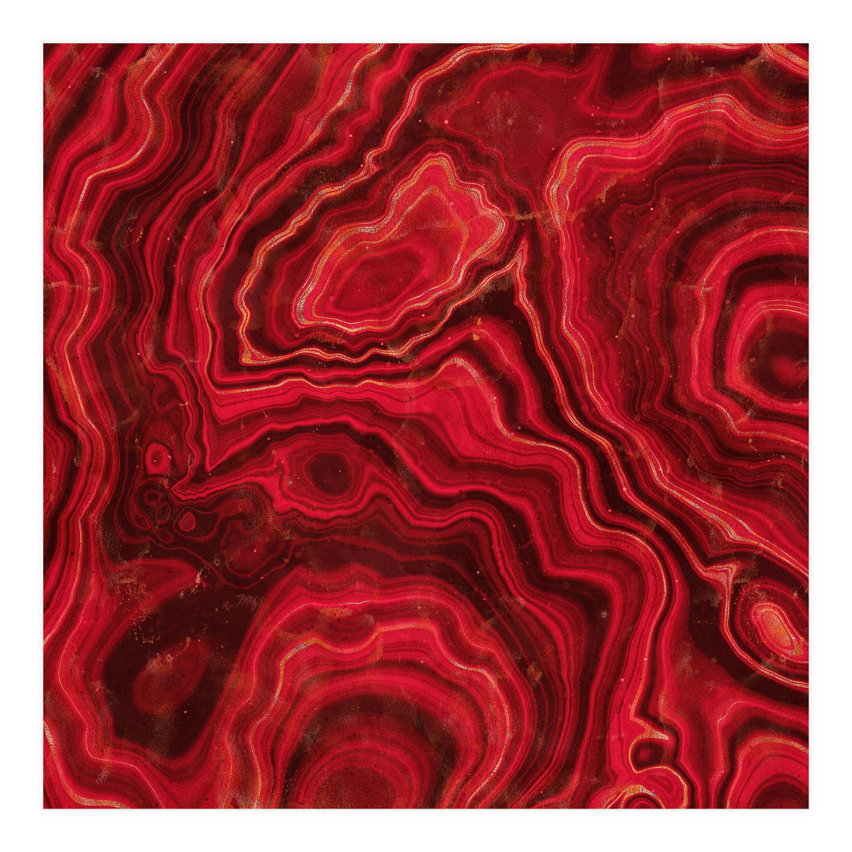 Red Agate Texture 02 (Print Only)