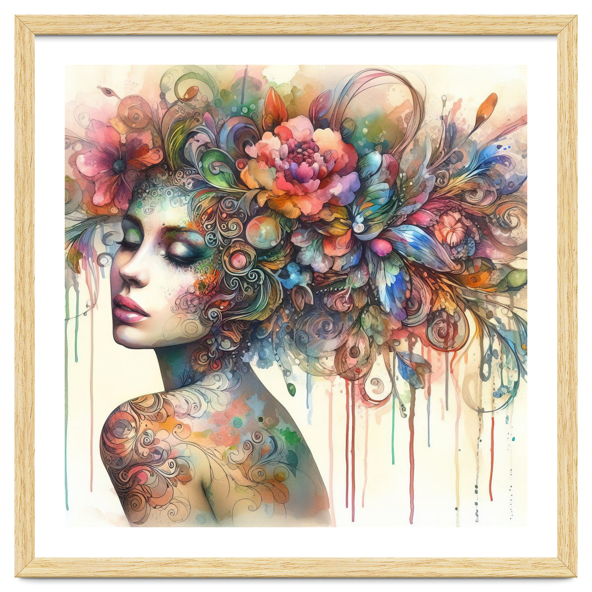 Dreamer with Floral Crown