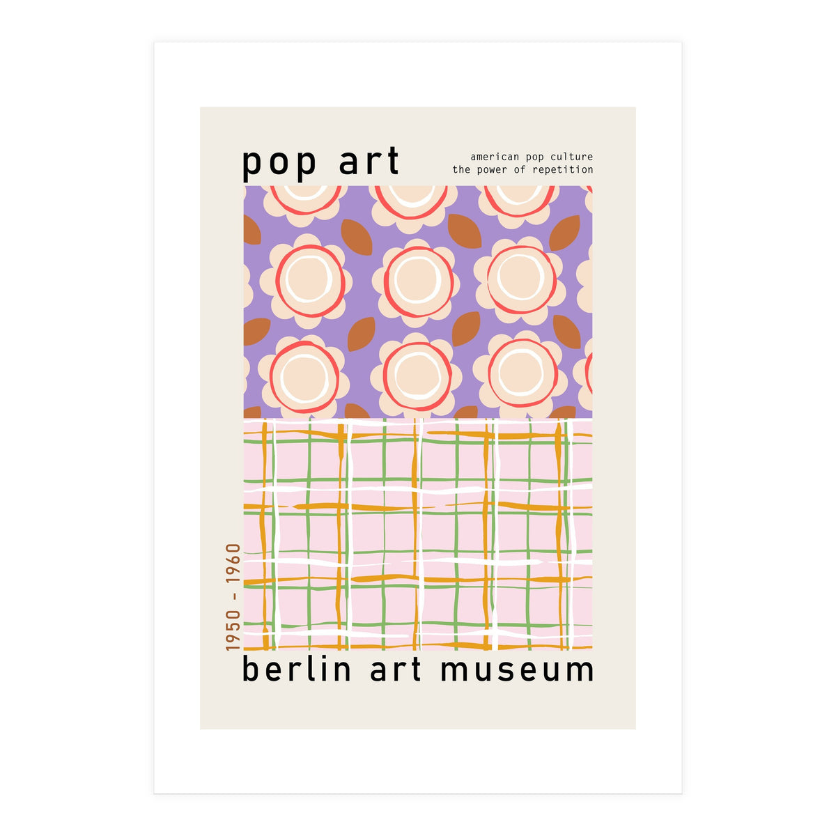 berlin art museum pop art (Print Only)