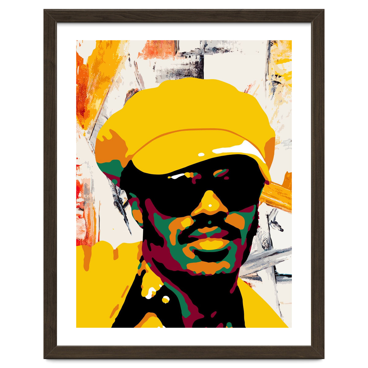 Stevie Wonder Retro Pop Art