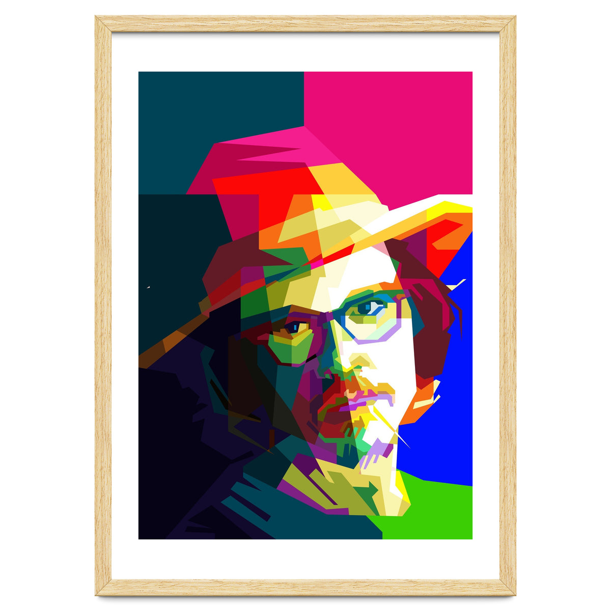 Johny Depp Hollywood Movies Pop Art WPAP