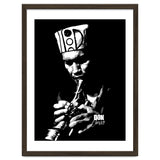 Don Cherry Trumpeter Jazz Music Legend in Grayscale thumbnail
