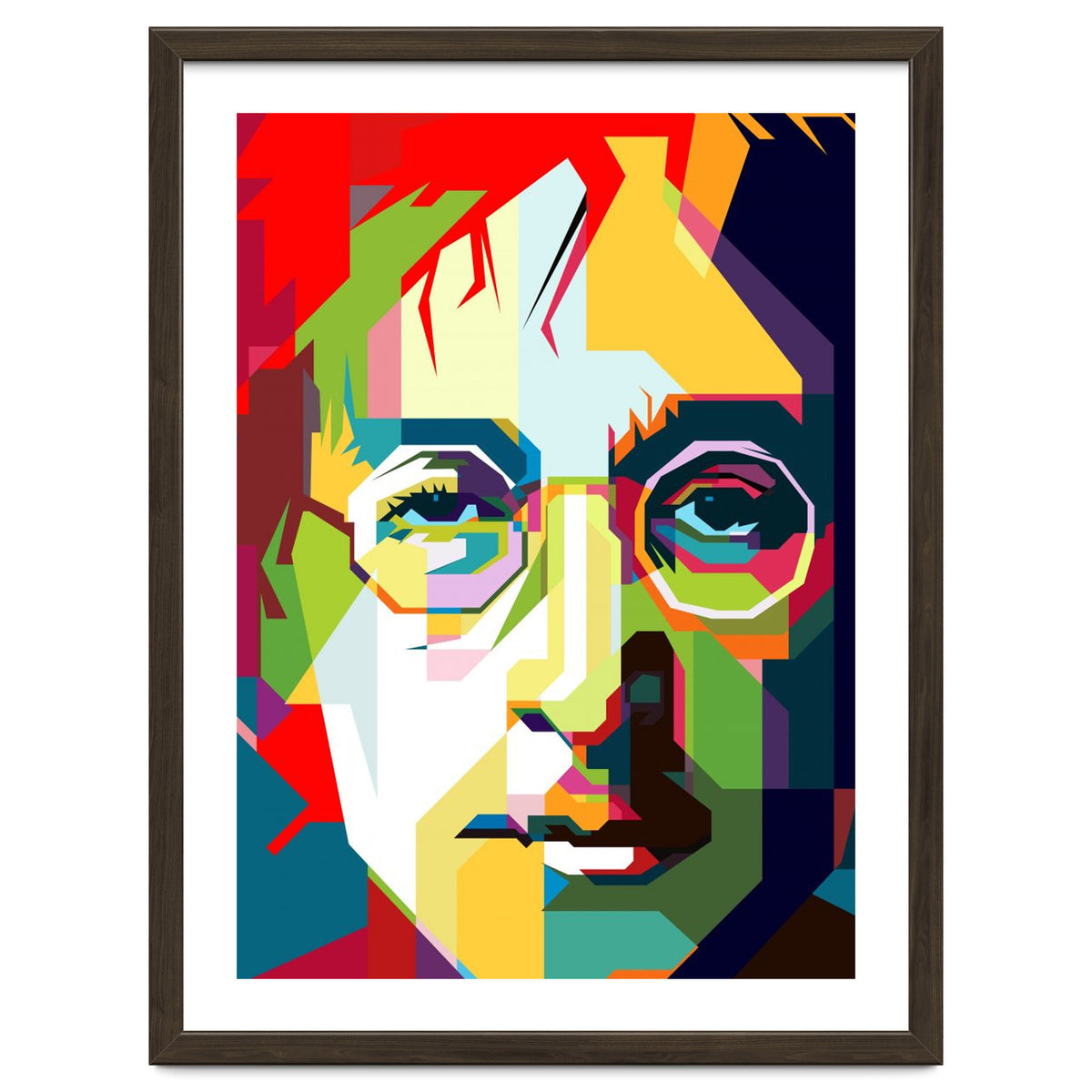 John Lennon Imagine Song Pop Art Wpap