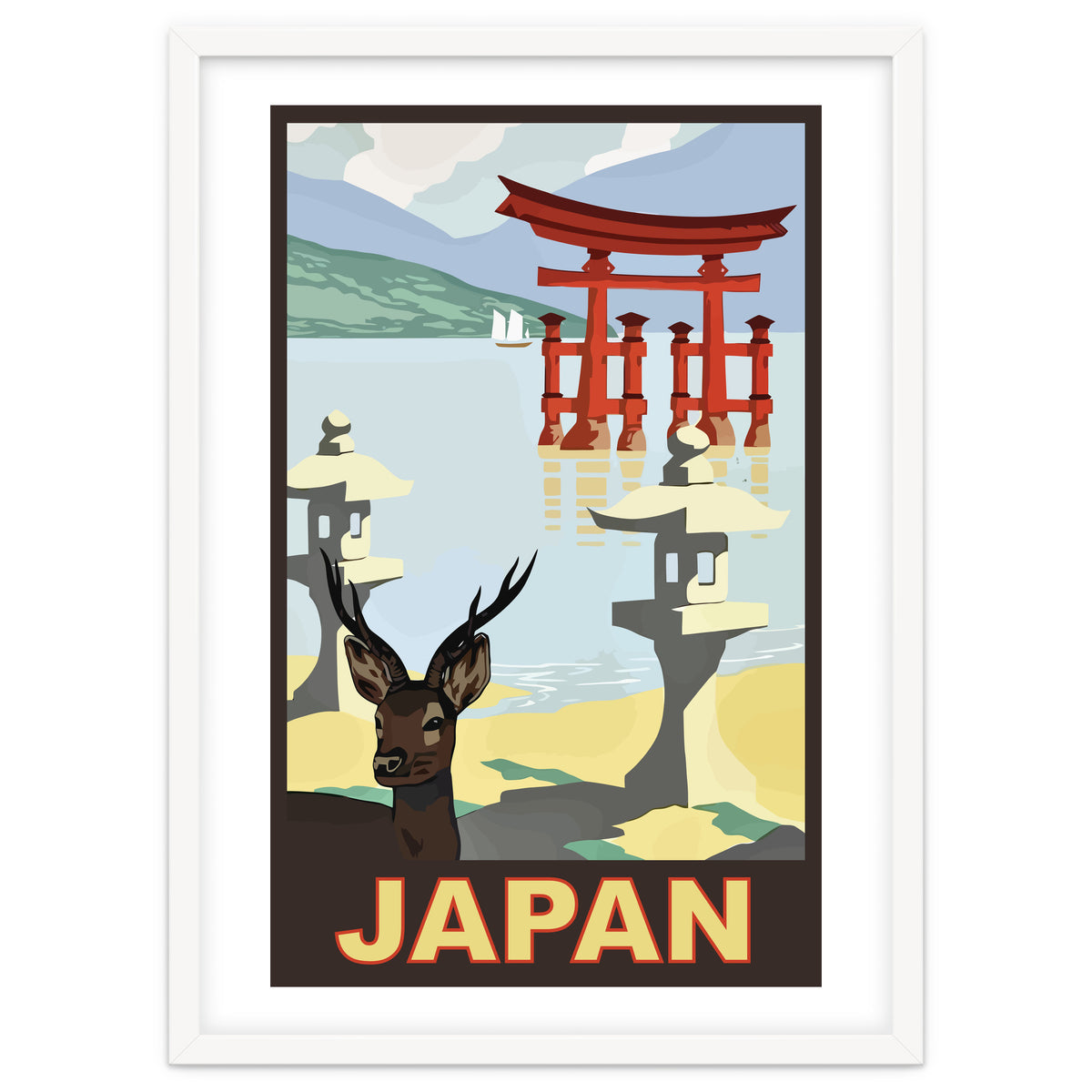 Japan Travel Poster