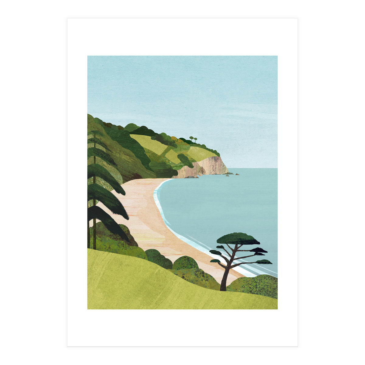 Blackpool Sands, Devon (Print Only)