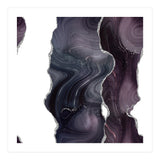 Black & Silver Glitter Agate Texture 06  (Print Only) thumbnail