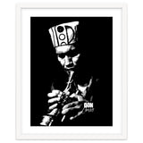 Don Cherry Trumpeter Jazz Music Legend in Grayscale thumbnail