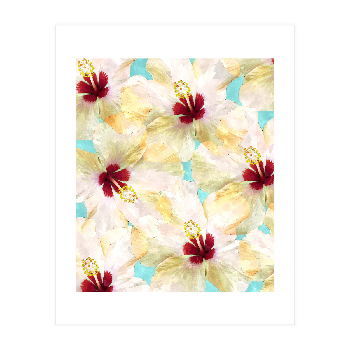 Hibiscus On Steroids (Print Only)