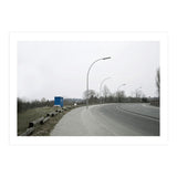 Street light on the curving road (Print Only) thumbnail