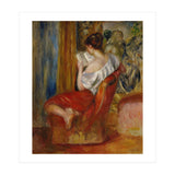 La liseuse-reading woman, around 1900. Oil on canvas, 56 x 46 cm. (Print Only) thumbnail