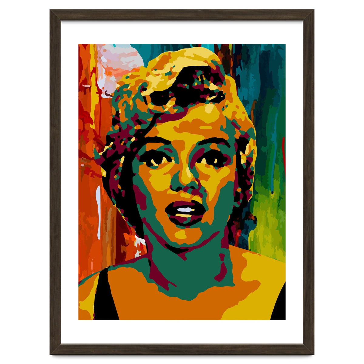 Marilyn Monroe Colorful abstract 3